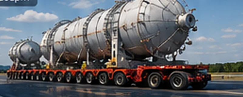 Перевозка промышленного тяжеловесного оборудования
